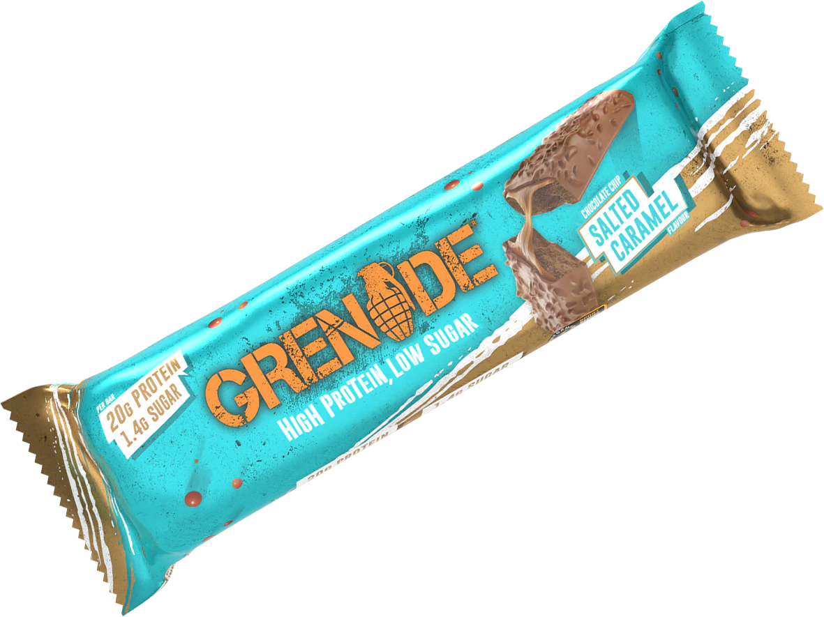 Grenade Protein Bar Caramel Salé (12 x 60 g) - Image 2
