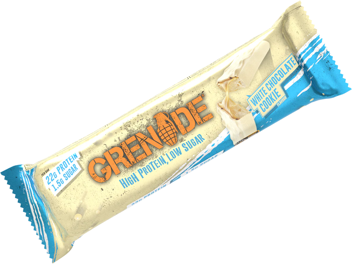 Grenade Protein Bar Cookie Chocolat blanc (12 x 60 g) - Image 2