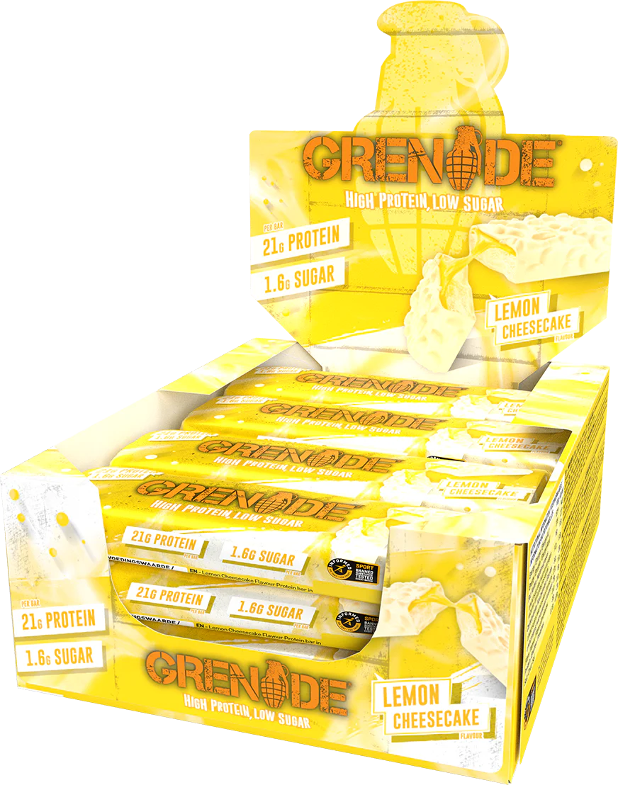 Grenade Protein Bar Lemon Cheesecake (12 x 60 g)