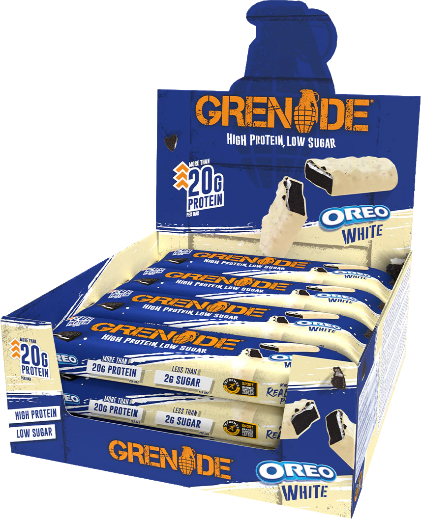 Grenade Protein Bar OREO White (12 x 60 g)