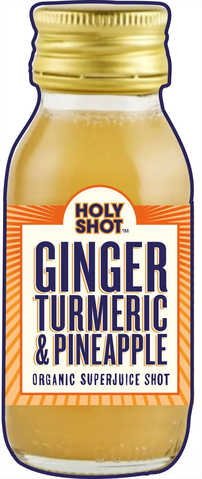 HOLYSHOT Gingembre Curcuma Ananas (12 x 60 ml) - Image 2