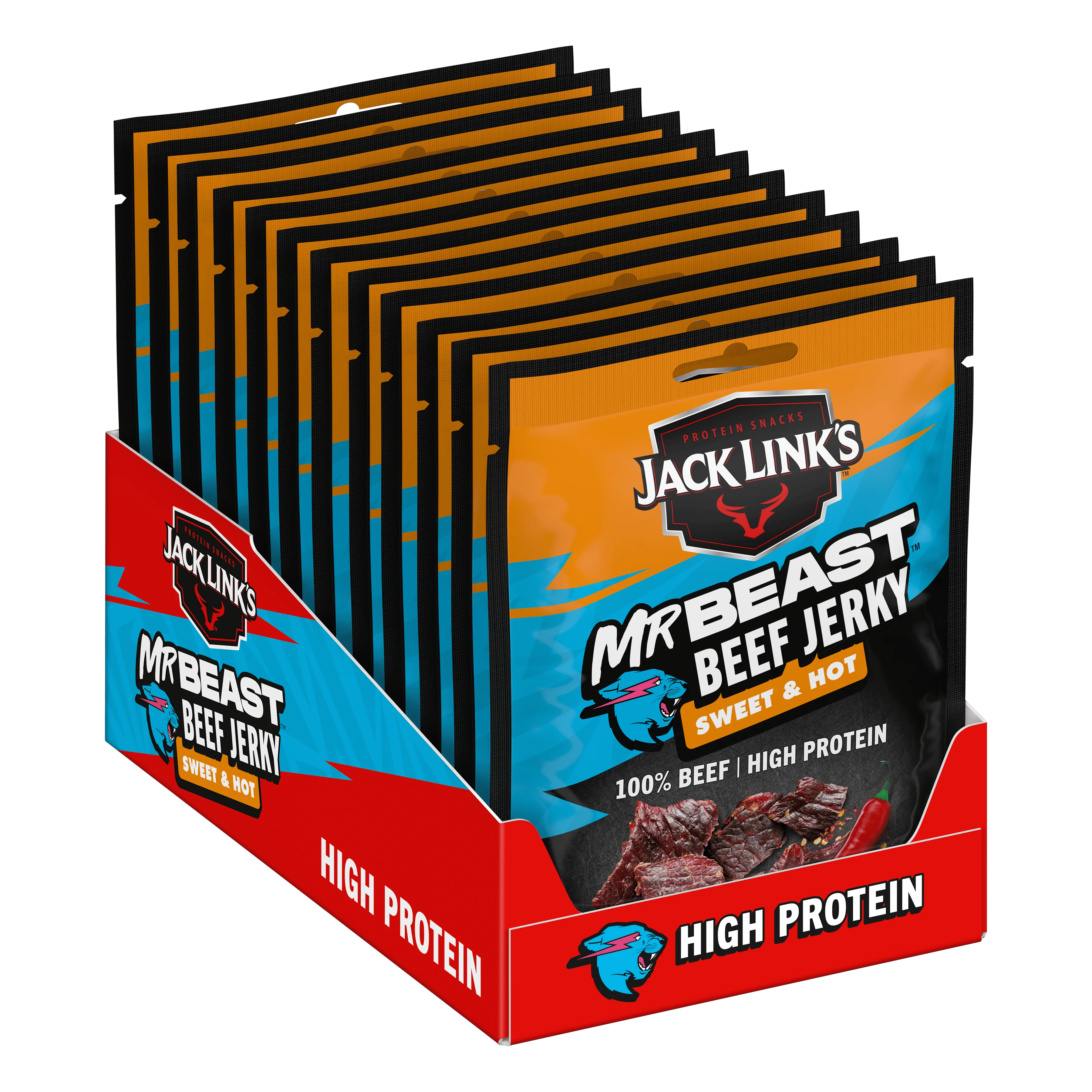 Jack Link's Beef Jerky Sweet & Hot (12 x 40 g)