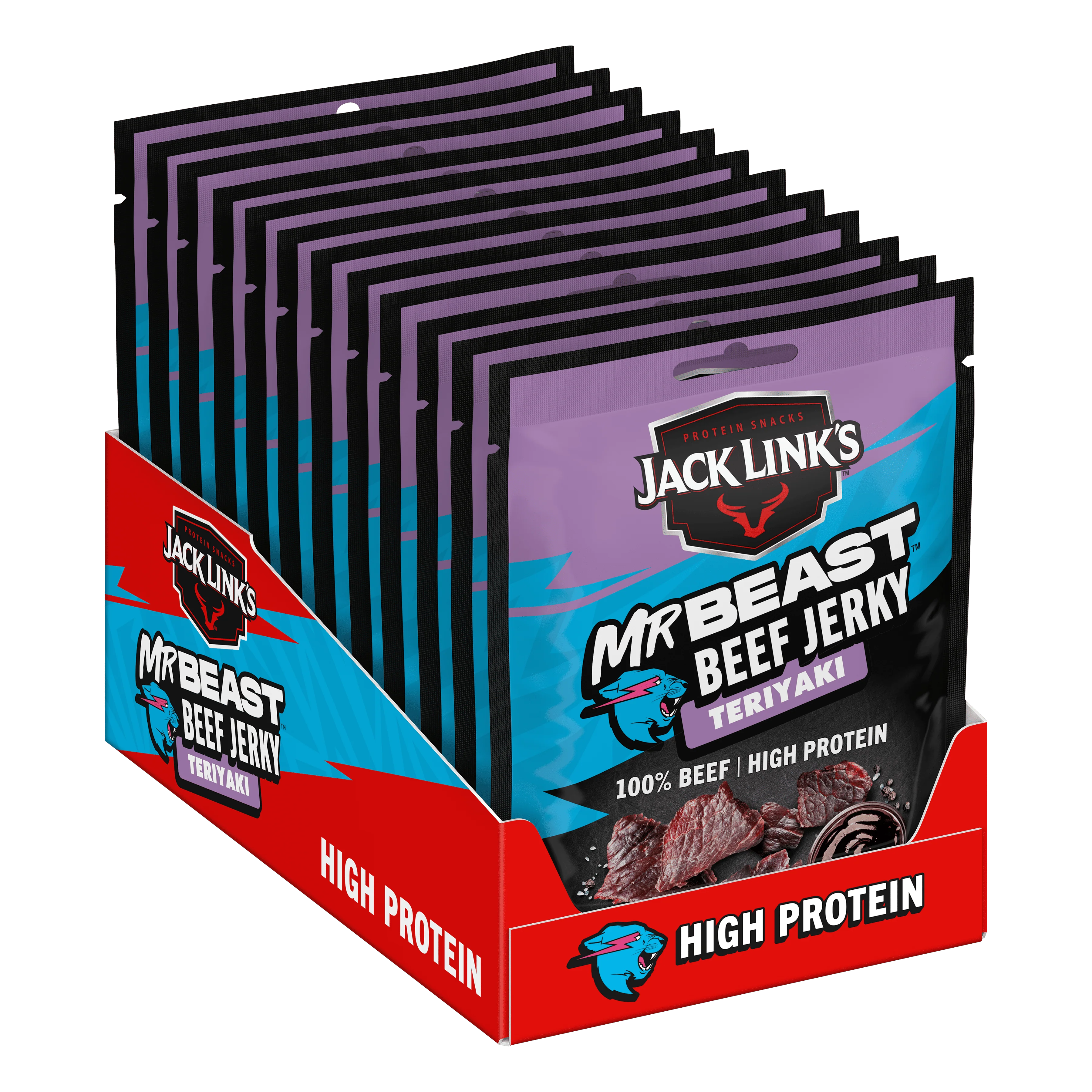 Jack Link's Beef Jerky Teriyaki (12 x 60 g)