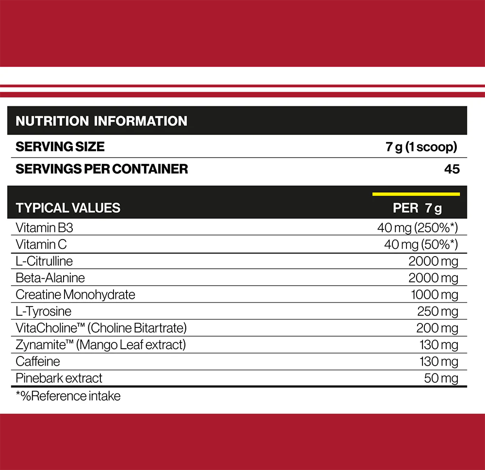 Jack3d Advanced Pre-workout Pastèque (315 g) - Image 3