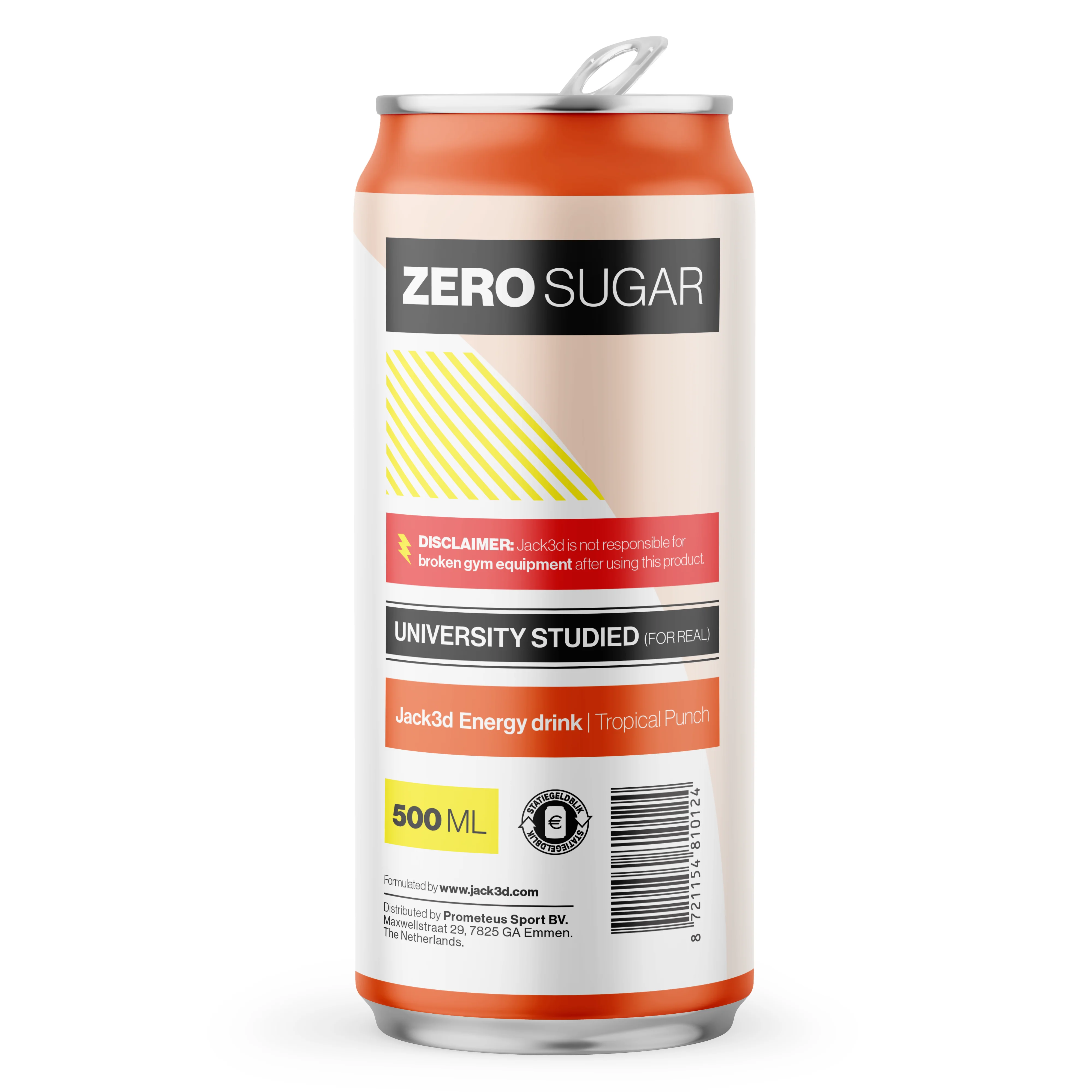 Jack3d Energy Tropical Punch (12 x 500 ml) - Image 2