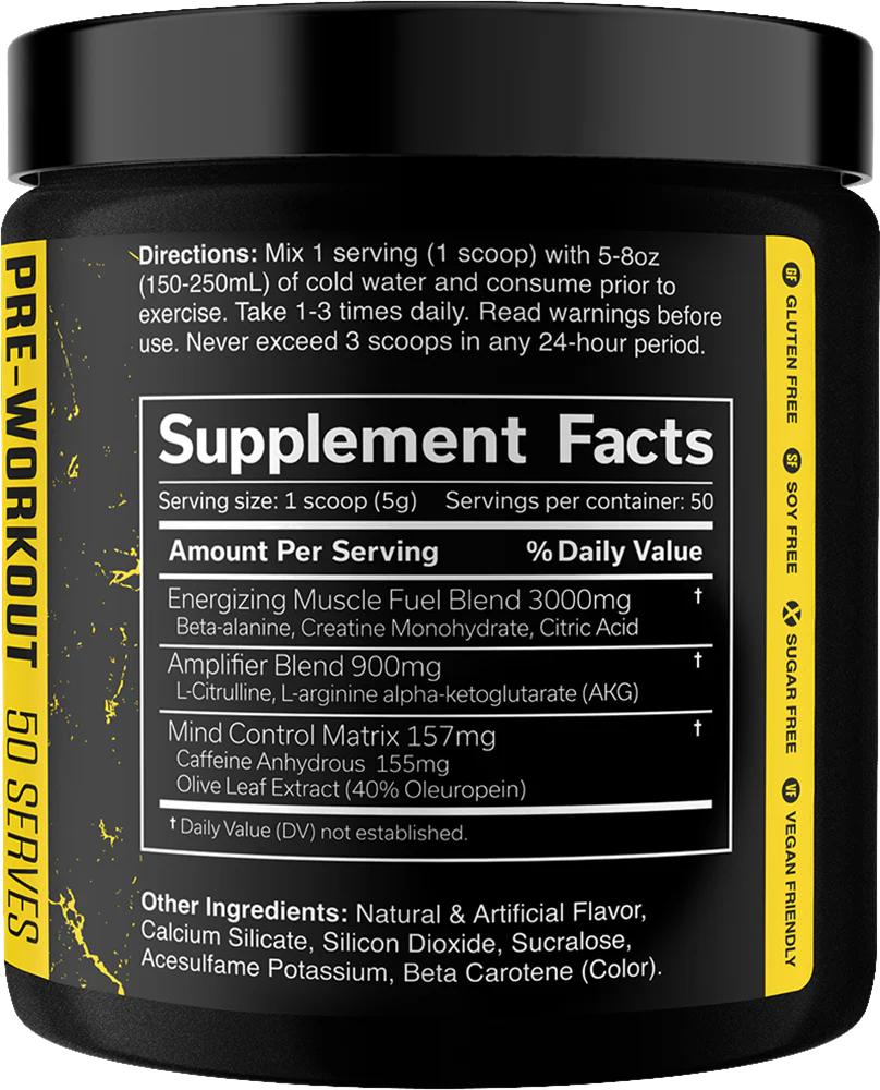 JNX Sports The Curse Lemon Rush (250 g) - Image 2