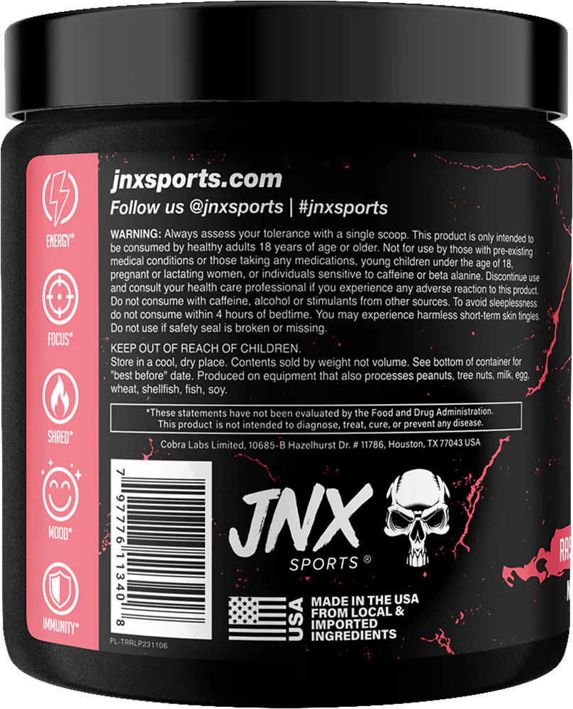 JNX Sports The Ripper Limonade à la framboise (150 g) - Image 3