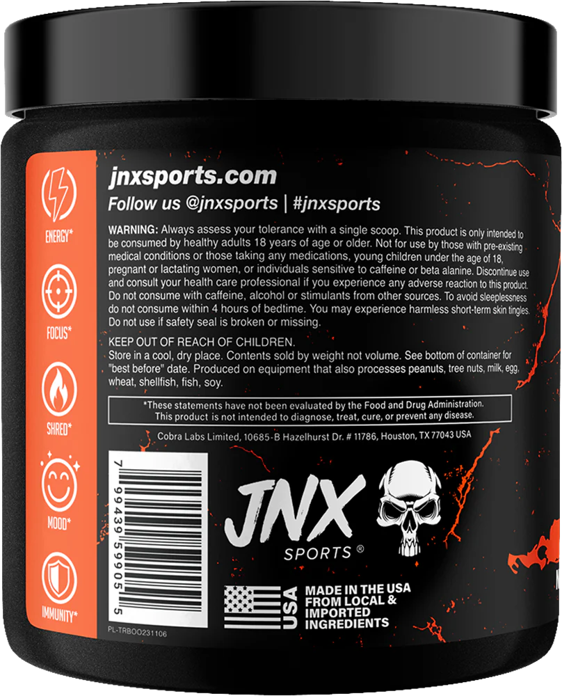 JNX Sports The Ripper Orange sanguine (150 g) - Image 3