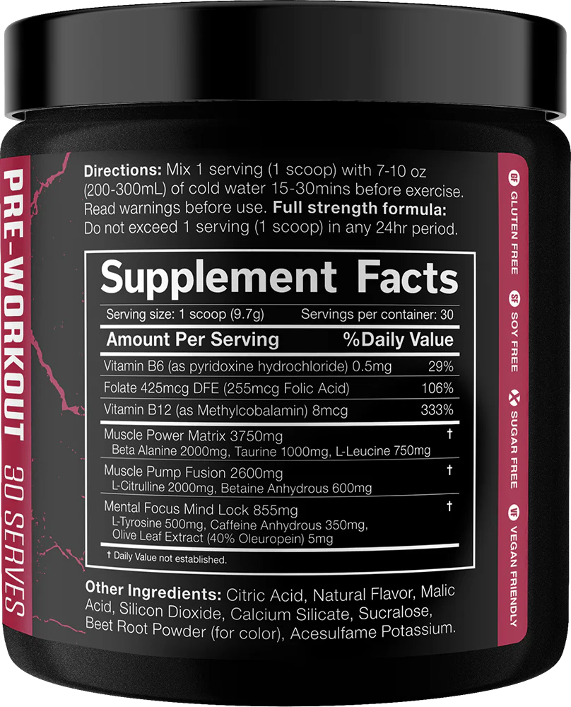 JNX Sports The Shadow Fraise Ananas (270 g) - Image 2