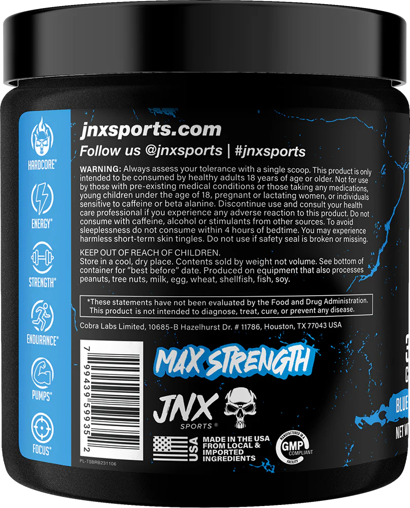 JNX Sports The Shadow Framboise bleue (270 g) - Image 3