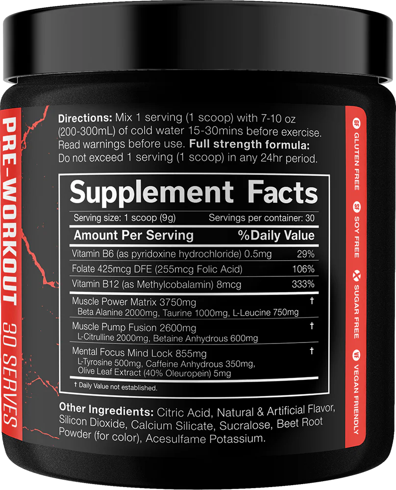 JNX Sports The Shadow Fruit Punch (270 g) - Image 2