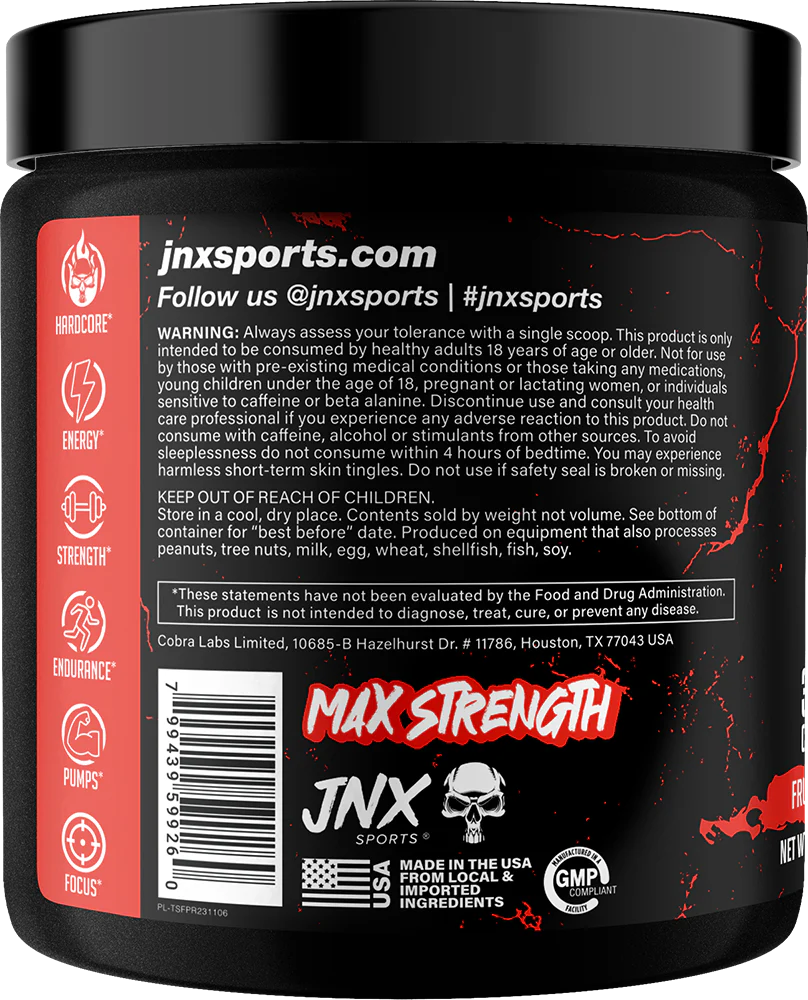 JNX Sports The Shadow Fruit Punch (270 g) - Image 3