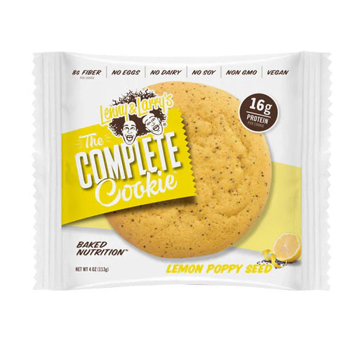 Lenny & Larry Complete Cookie Lemon Poppy Seed (12 x 113 g) - Image 2