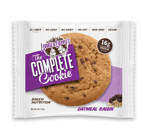 Lenny & Larry Complete Cookie Oatmeal Raisin (12 x 113 g) - Image 2