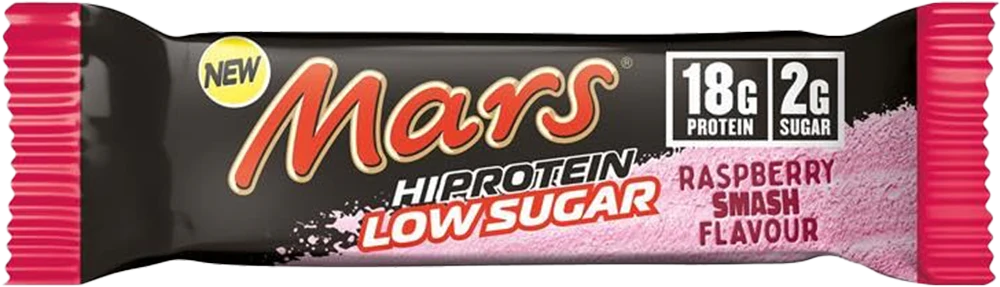 Mars HiProtein Low Sugar Raspberry Smash (12 x 55 g) - Image 2