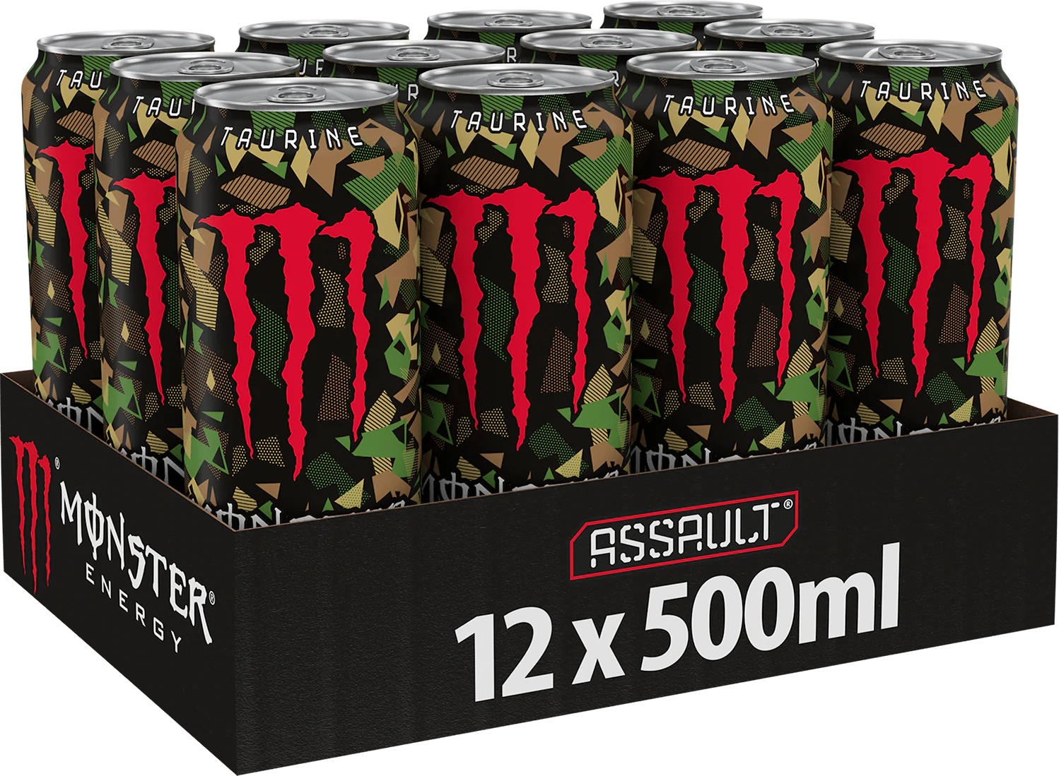 Monster Energy Assault (12 x 500 ml) - Image 3