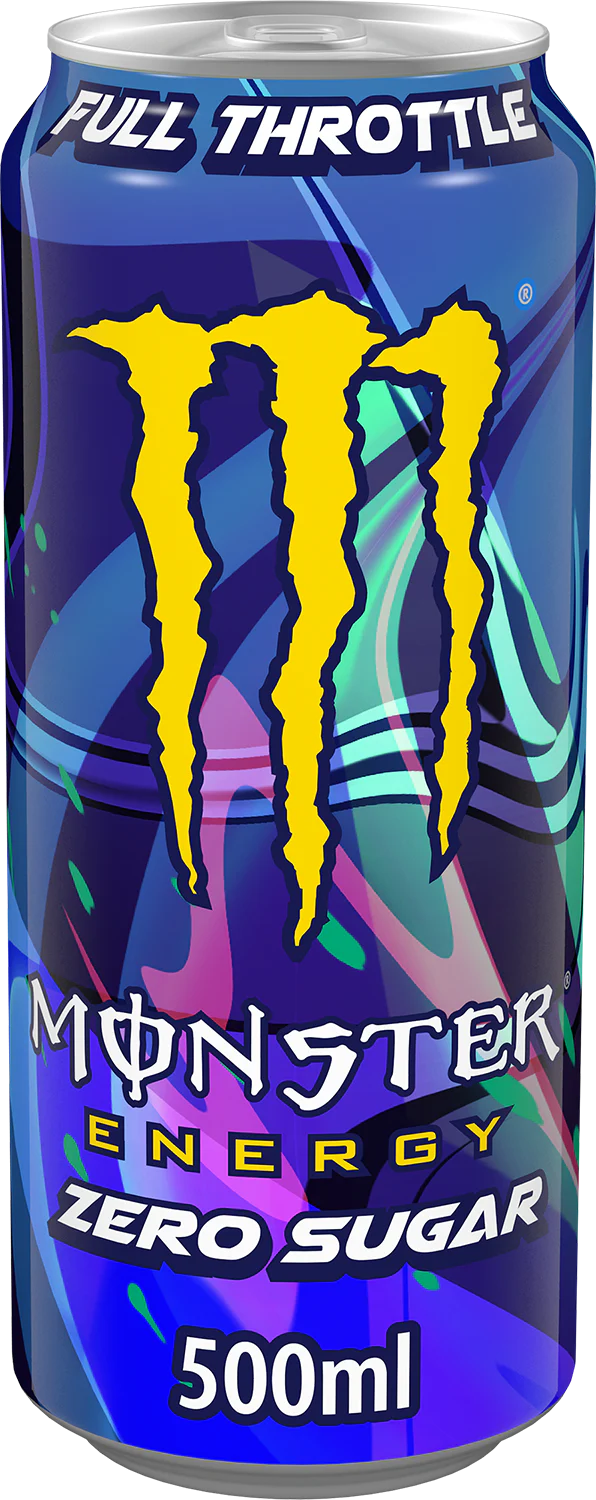 Monster Energy Full Throttle Zero Sugar (12 x 500 ml) - Image 2
