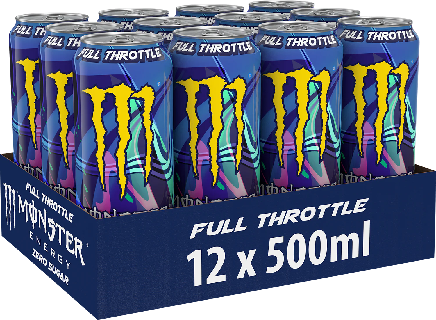 Monster Energy Full Throttle Zero Sugar (12 x 500 ml) - Image 3