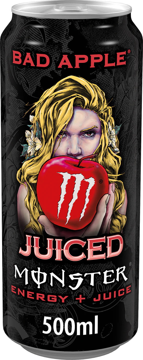 Monster Energy Juiced Bad Apple (12 x 500 ml) - Image 2
