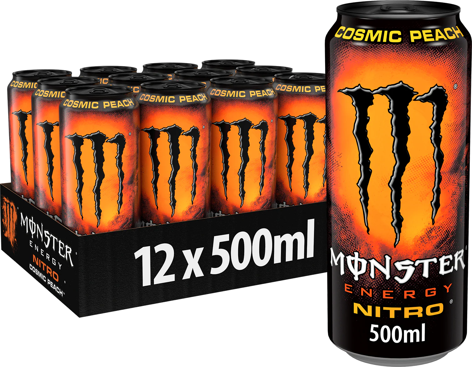 Monster Energy Nitro Cosmic Peach (12 x 500 ml)