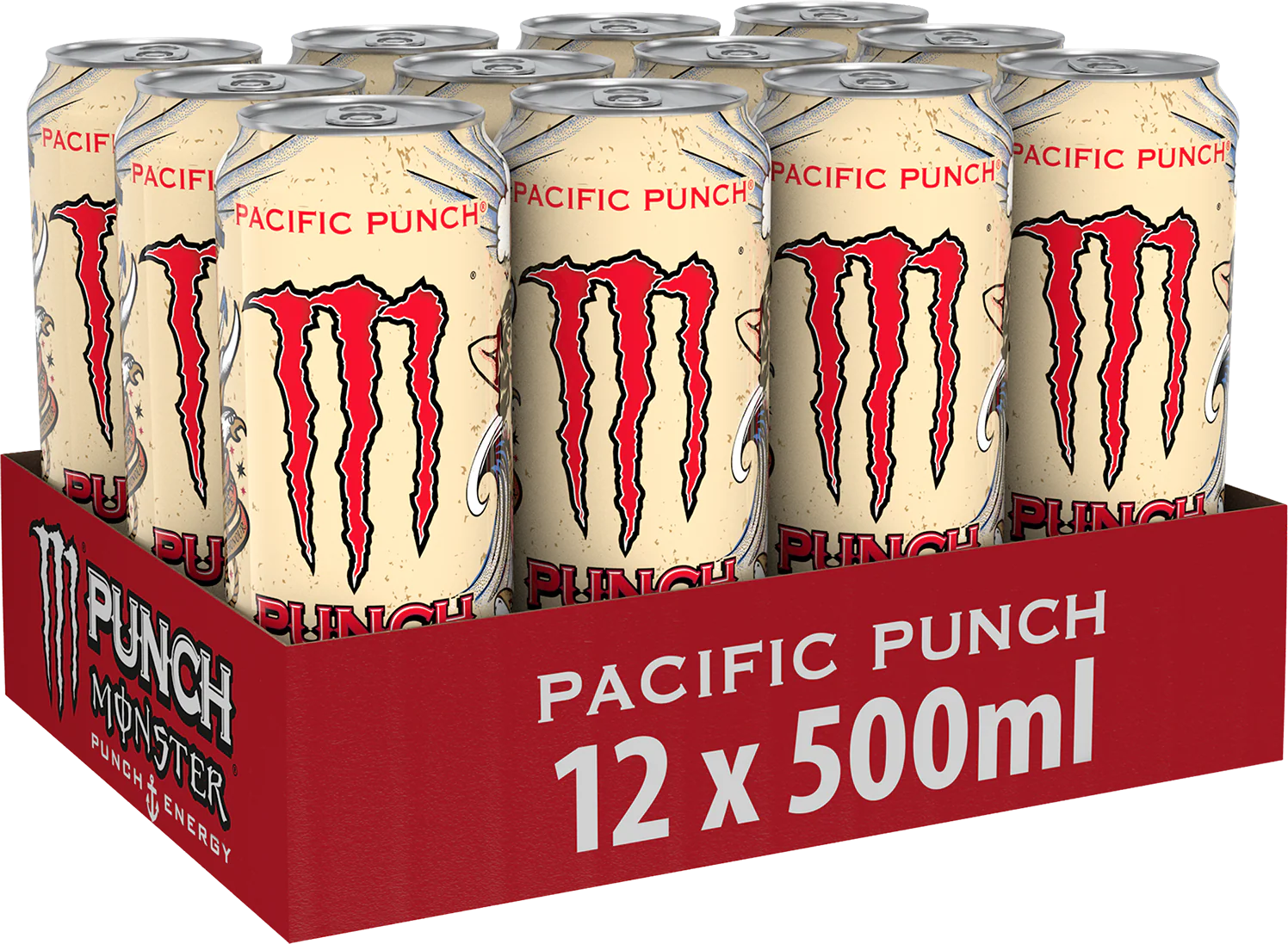 Monster Energy Punch Pacific Punch (12 x 500 ml) - Image 3