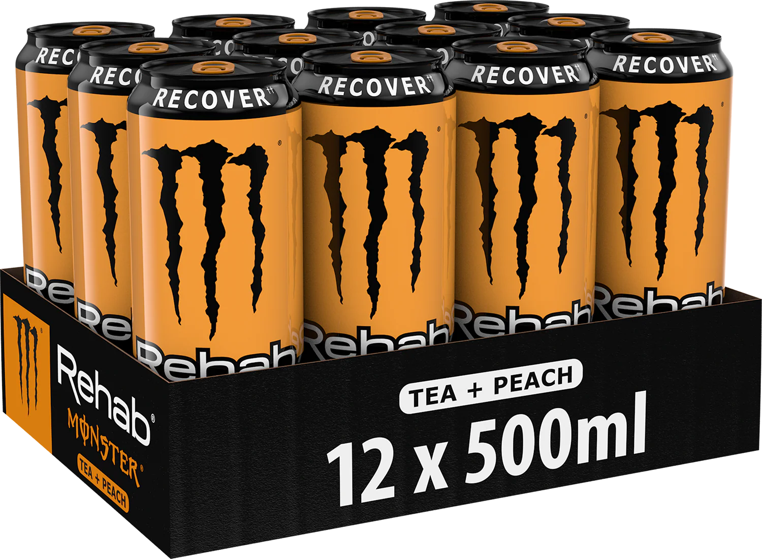 Monster Energy Rehab Thé à la pêche (12 x 500 ml) - Image 3