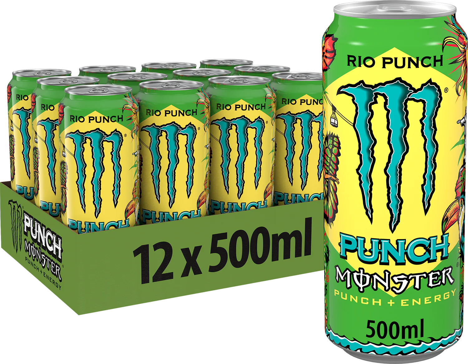 Monster Energy Rio Punch (12 x 500 ml)