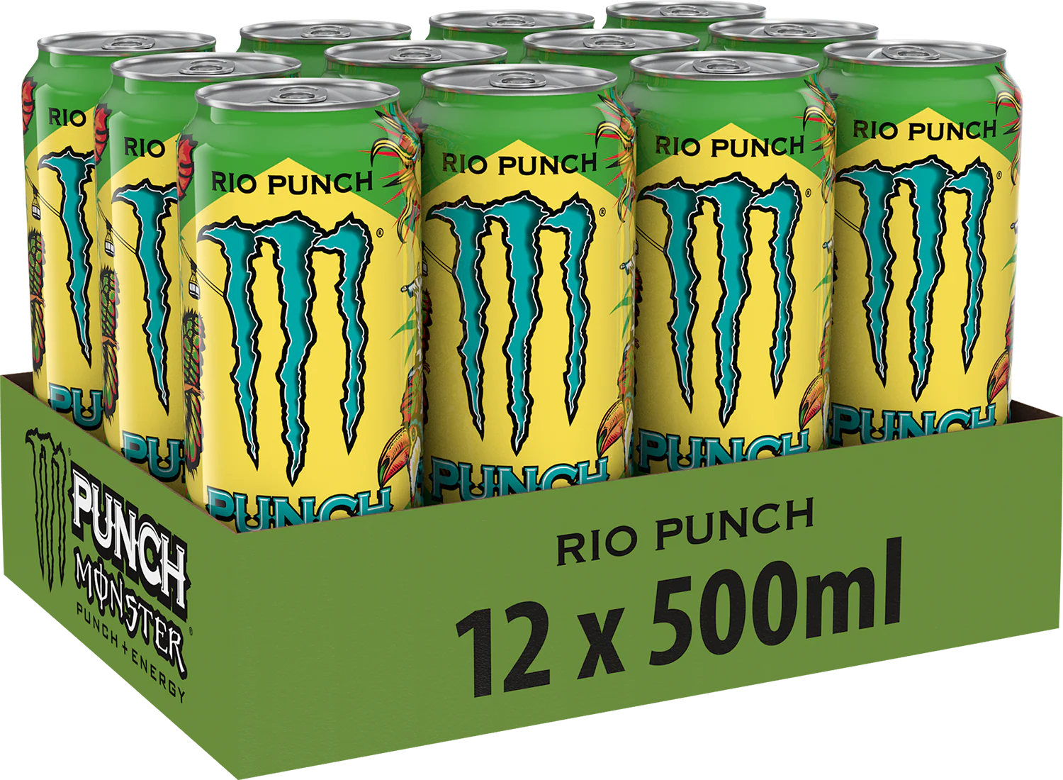 Monster Energy Rio Punch (12 x 500 ml) - Image 3