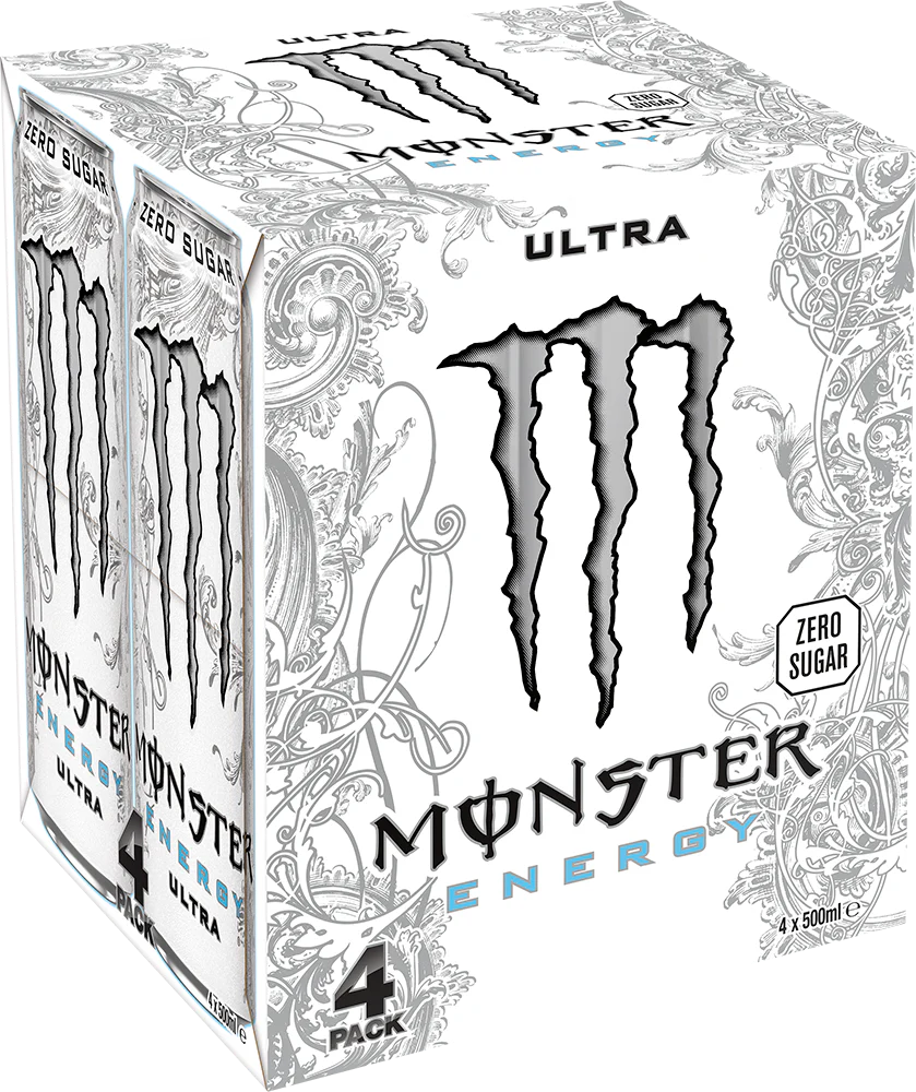 Monster Energy Ultra White (4 x 500 ml) - Image 2