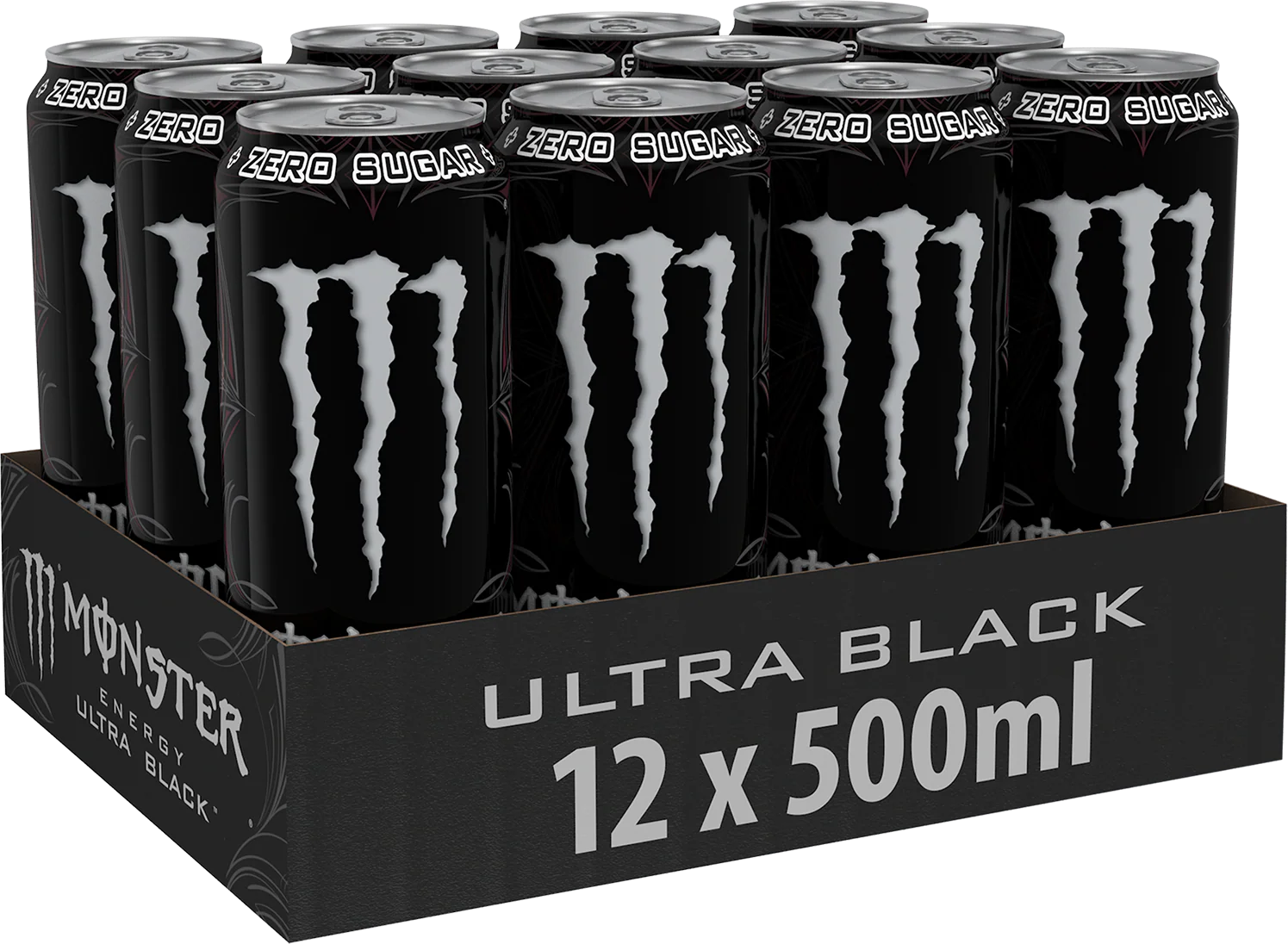 Monster Energy Ultra Black (12 x 500 ml) - Image 3