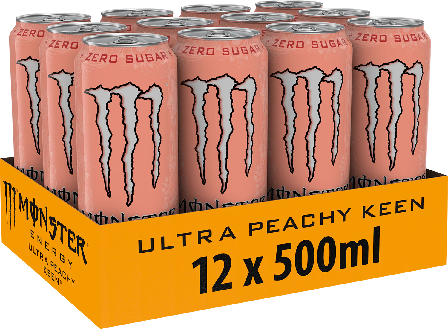 Monster Energy Ultra Peachy Keen (12 x 500 ml) - Image 3