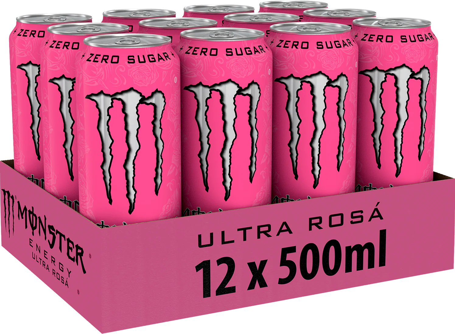 Monster Energy Ultra Rosa (12 x 500 ml) - Image 3
