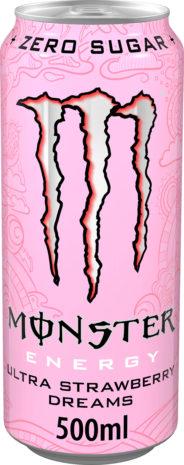 Monster Energy Ultra Strawberry Dreams (12 x 500 ml) - Image 2