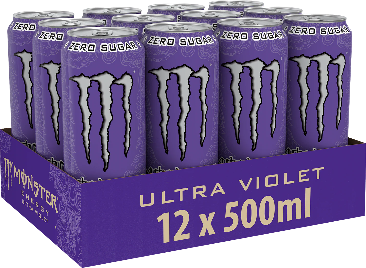 Monster Energy Ultra Violet (12 x 500 ml) - Image 3