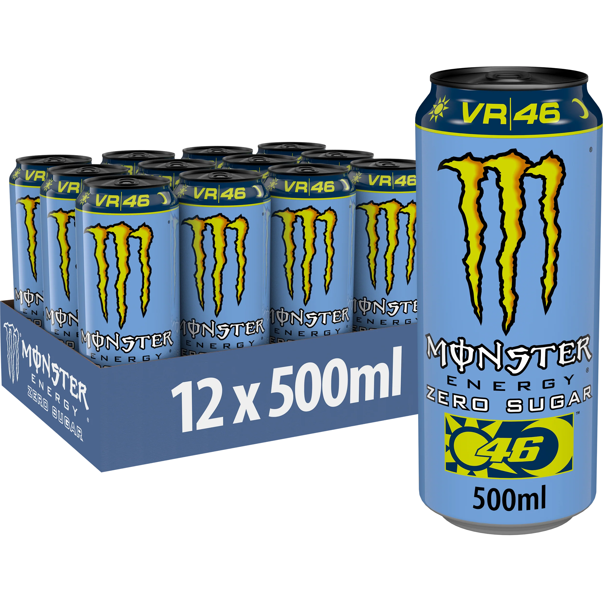Monster Energy VR46 Zero Sugar (12 x 500 ml) - Image 2