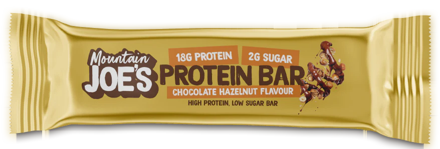 Mountain Joe's Protein Bar Chocolat Noisette (12 x 55 g) - Image 2