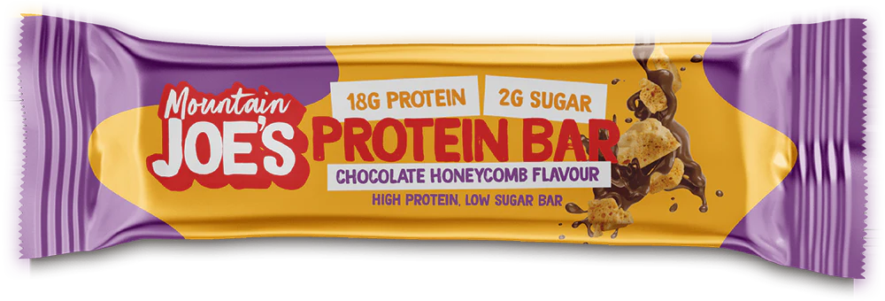 Mountain Joe's Protein Bar Chocolate Honeycomb (12 x 55 g) - Image 2