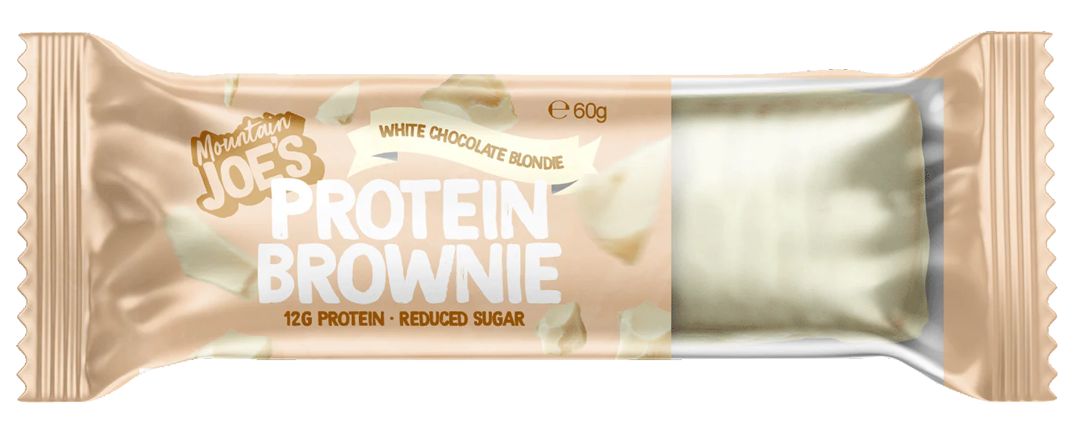 Mountain Joe's Protein Brownie White Chocolate Blondie (10 x 60 g) - Image 2