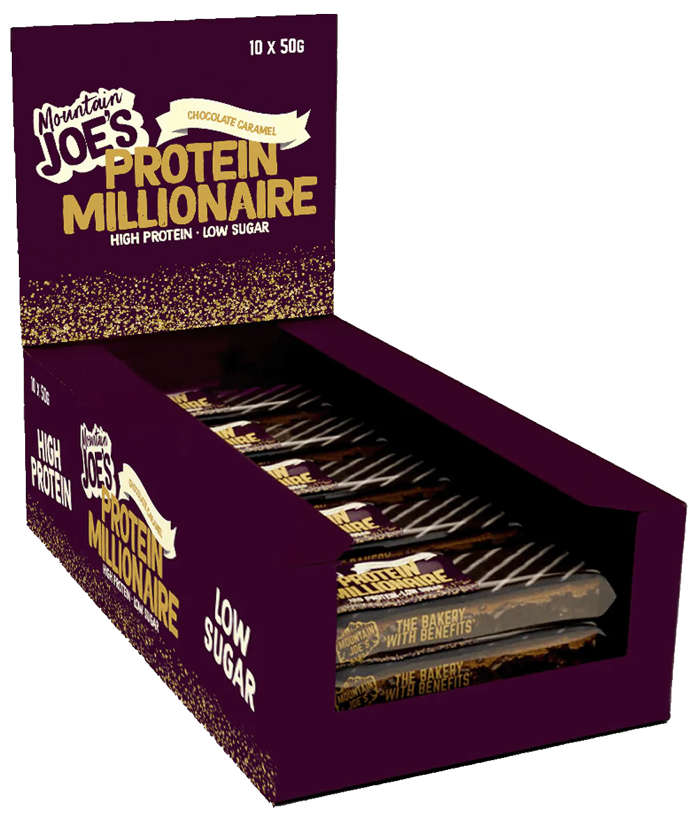 Mountain Joe's Protein Millionaire Chocolat Caramel (10 x 50 g)