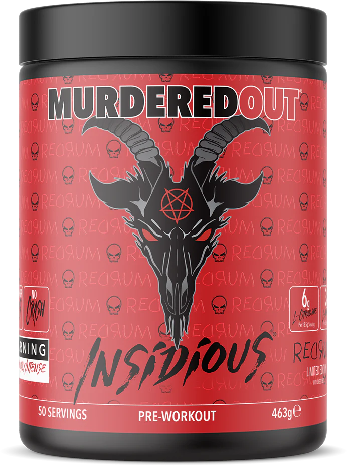 Murdered Out Insidious Pre-Workout Redrum (463 g)
