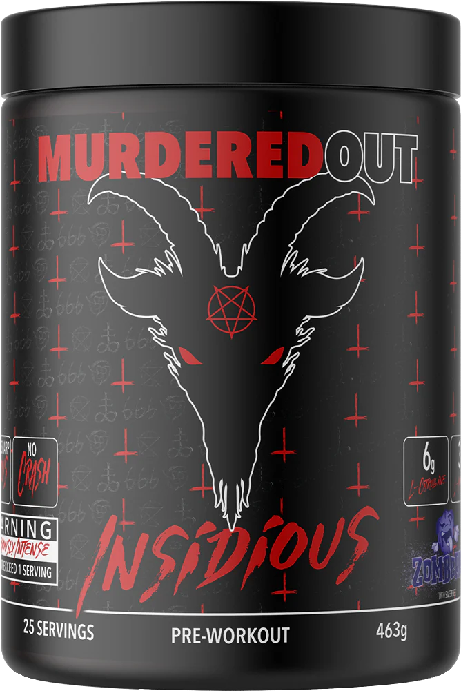 Murdered Out Insidious Pre-Workout Zomberry (463 g)