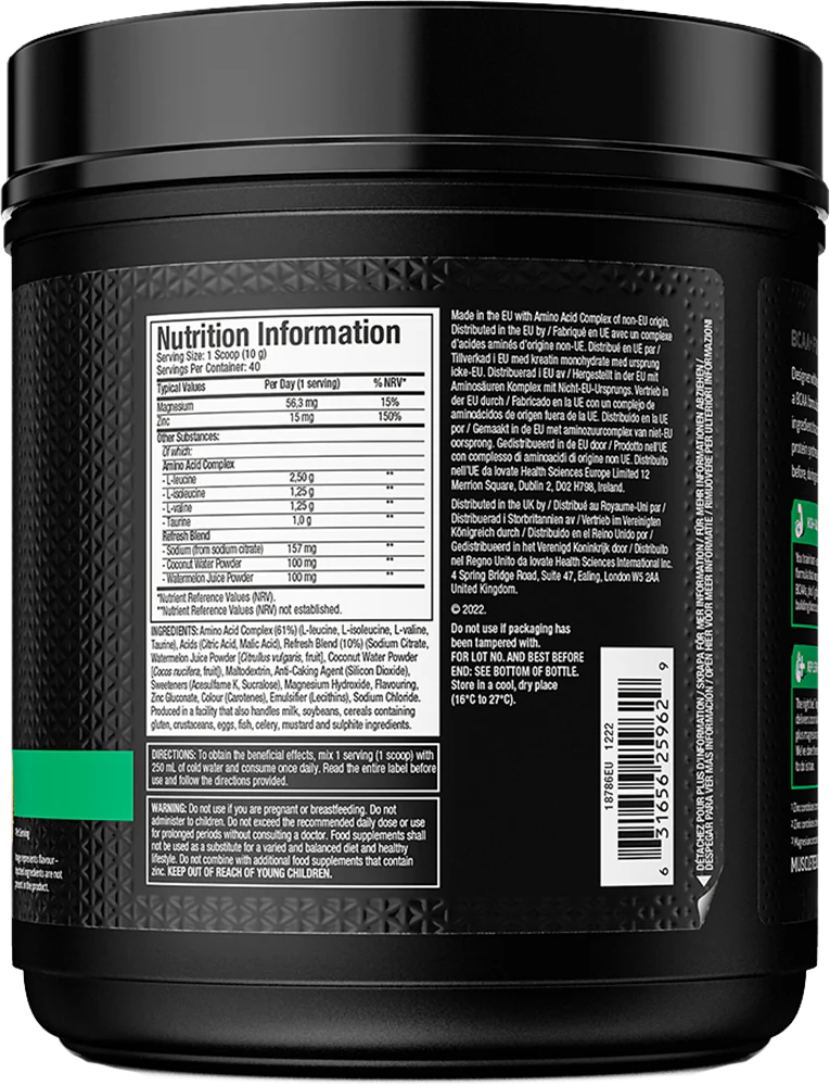 MuscleTech Amino Build Fraise Pastèque (400 g) - Image 2