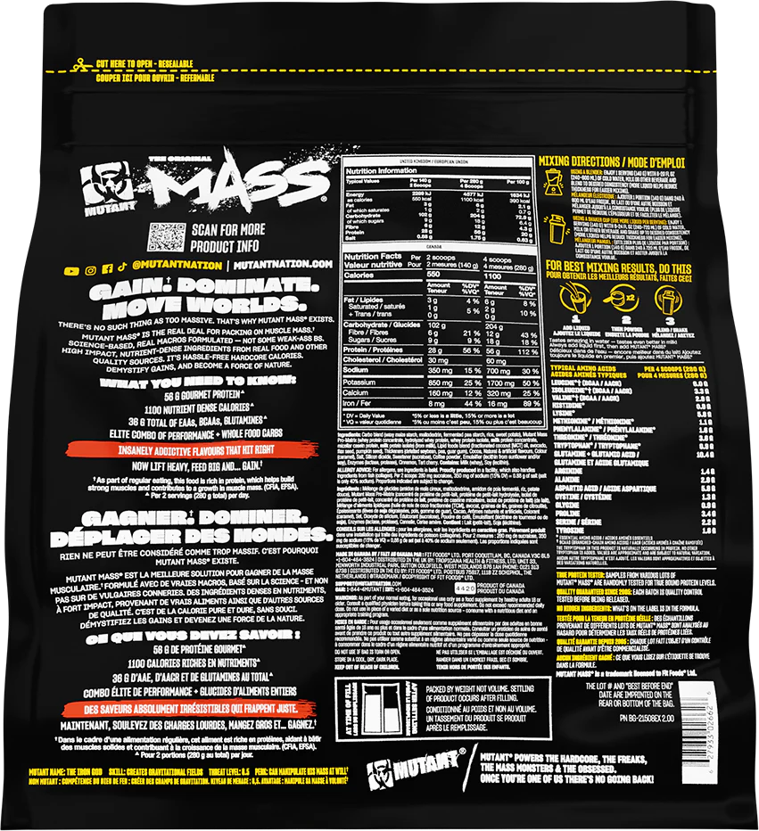 Mutant Mass Chocolate Fudge Brownie (2270 g) - Image 2