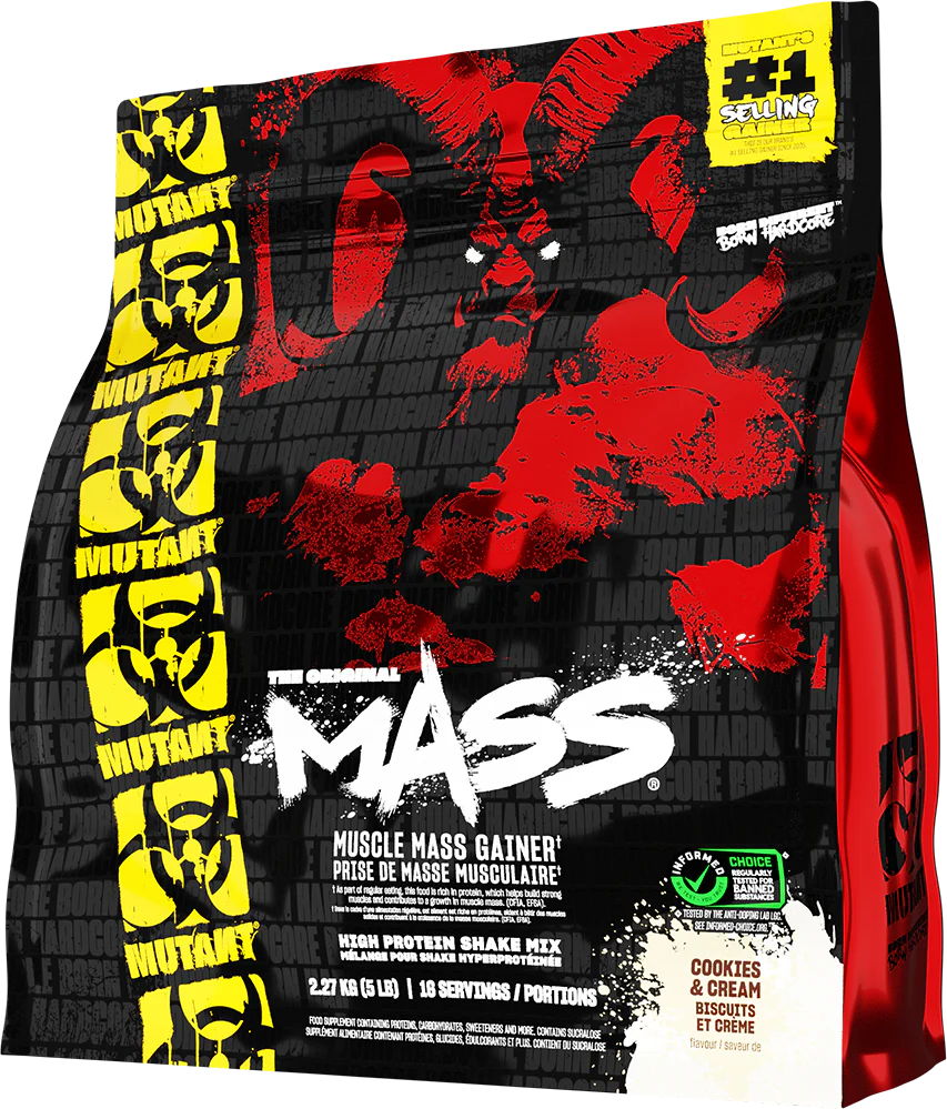 Mutant Mass Cookies and Cream (2270 g)