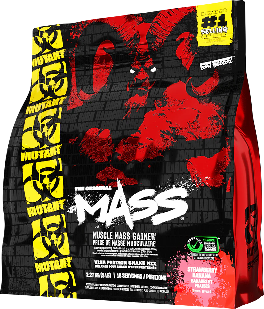 Mutant Mass Fraise Banane (2270 g)