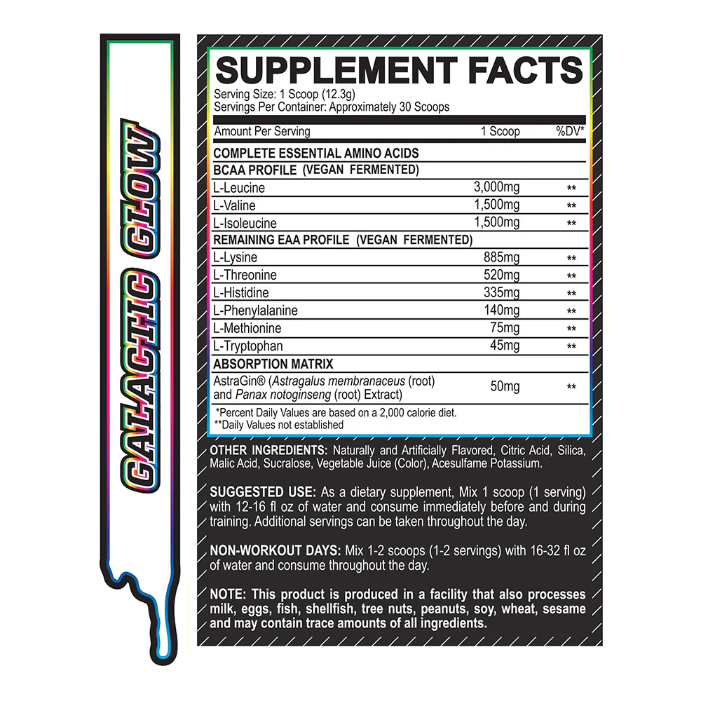 MyoBlox 24/7 Aminos Galactic Glow (30 doses) - Image 2