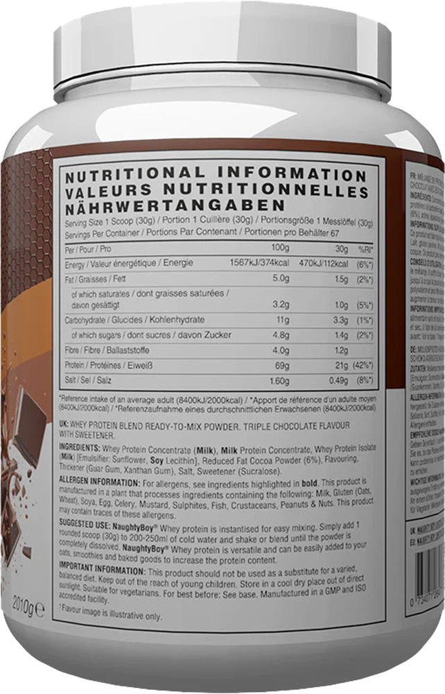 Naughty Boy Advanced Whey Protein - Image 2