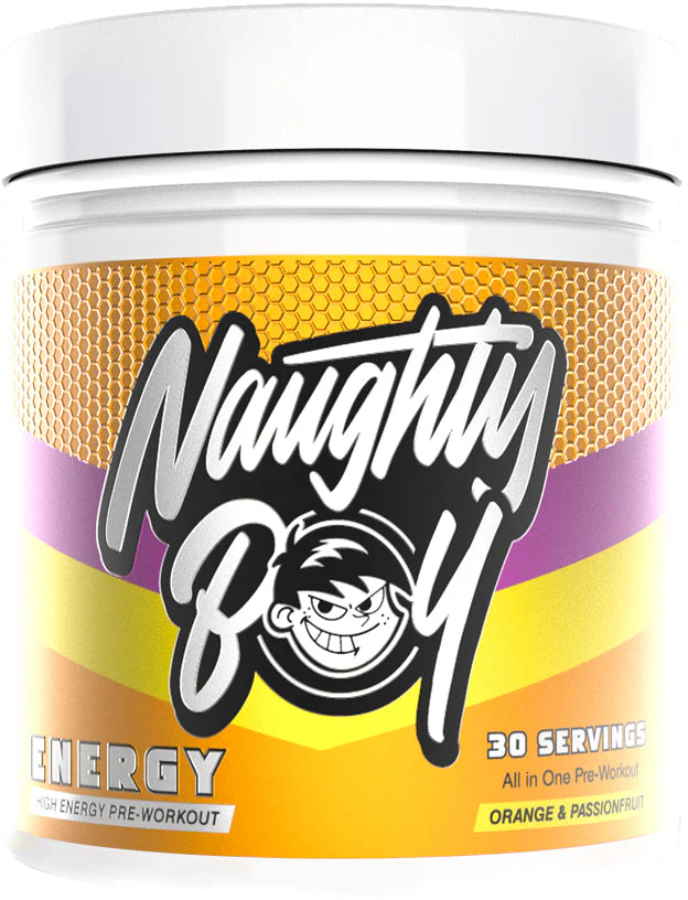 Naughty Boy Energy Pre-Workout Orange & Passionfruit (390 g)