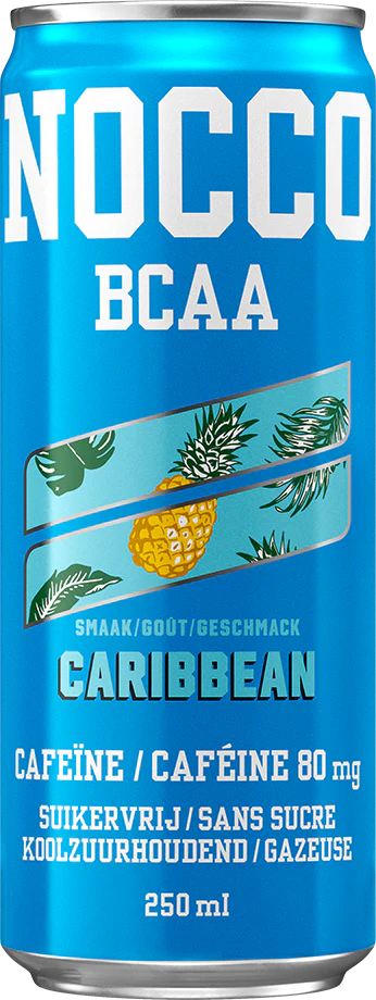 NOCCO BCAA Caribbean (12 x 250 ml) - Image 2