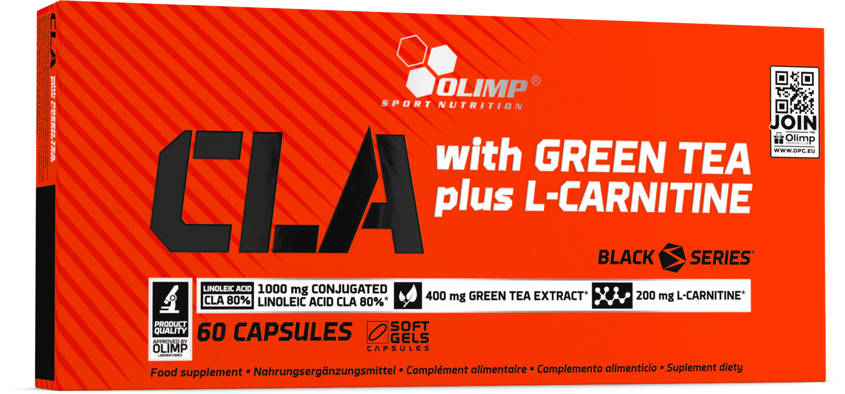 Olimp CLA with Green Tea plus L-Carnitine (60 caps)